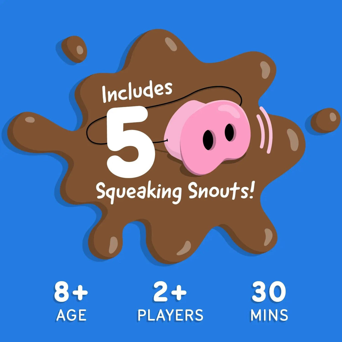 Funny Pig Snout Party Game – Hilarious Family Card Game for Kids & Adults
