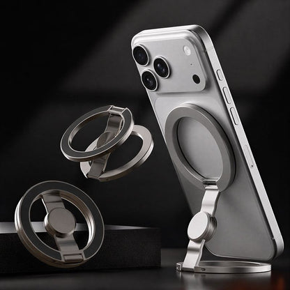Magnetic Foldable Fidget Spinner Phone Stand