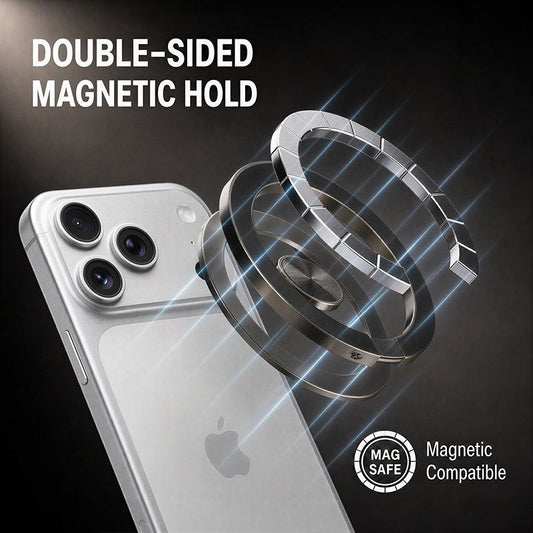 Magnetic Foldable Fidget Spinner Phone Stand