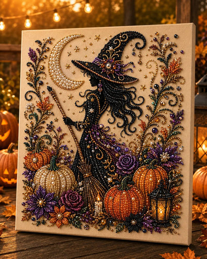 👻 Halloween Pearl Art DIY Kit – Turn Tiny Pearls into Spooky-Cute Magic✨
