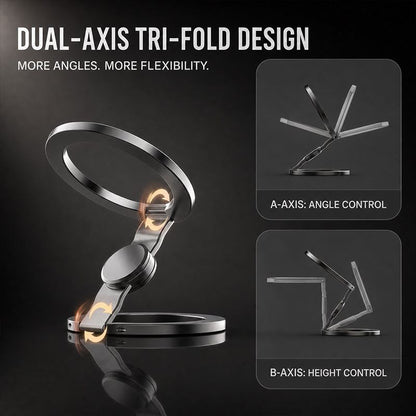 Magnetic Foldable Fidget Spinner Phone Stand