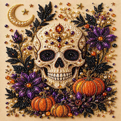 👻 Halloween Pearl Art DIY Kit – Turn Tiny Pearls into Spooky-Cute Magic✨