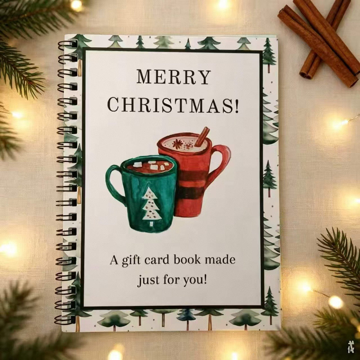 🎄 Christmas Gift Card Book – 12 Days of Holiday Surprises