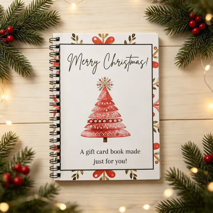 🎄 Christmas Gift Card Book – 12 Days of Holiday Surprises